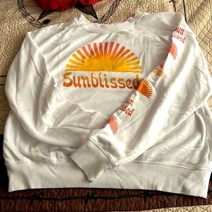 A sunblissed sweatshirt